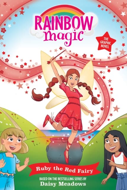 Rainbow Magic: Ruby the Red Fairy : Full Colour Graphic Novel: The Rainbow Fairies Book 1 cover