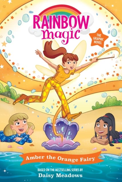 Rainbow Magic: Amber the Orange Fairy : Full Colour Graphic Novel: The Rainbow Fairies Book 2 cover