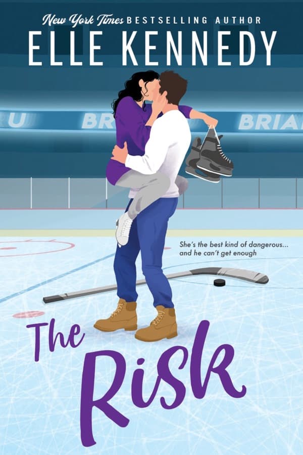 The Risk : the must-read, sports romance and TikTok sensation! cover